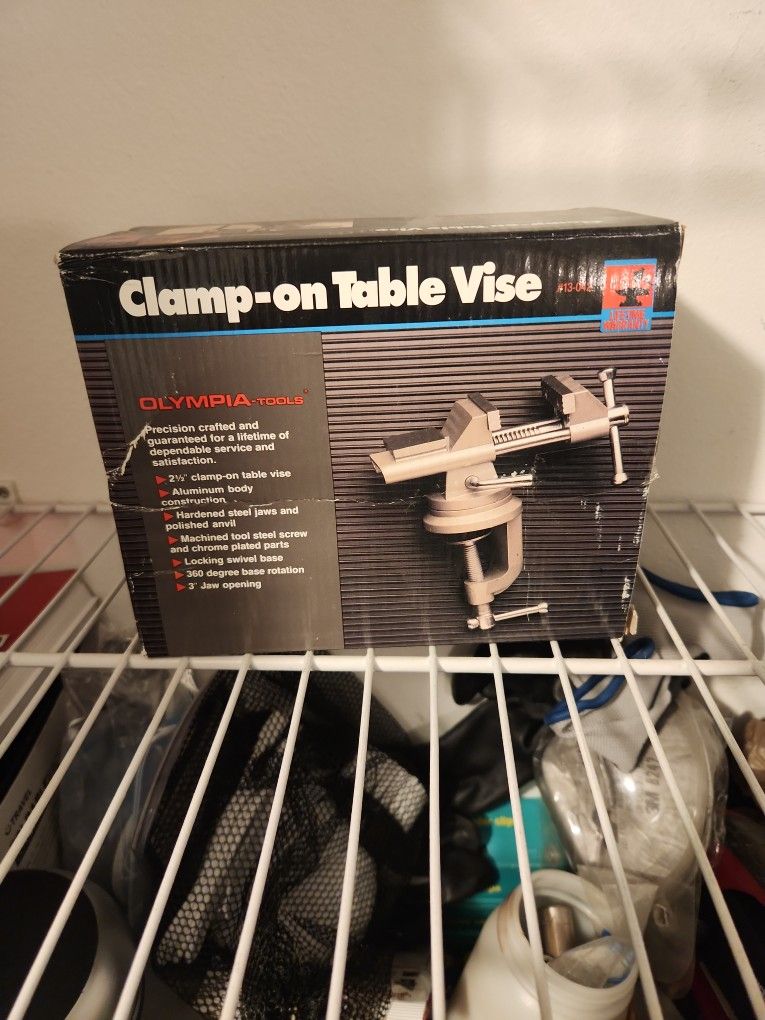 Clamp On Table Vise