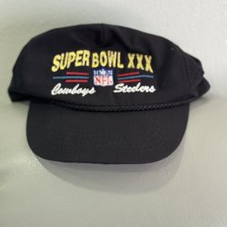 Dallas Cowboys Vintage Super Bowl XXVIII 1993 NFC Champions Team NFL Football Cap Hat (Rare)