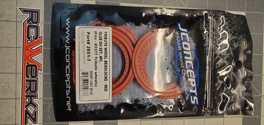 JCONCEPTS Beadlock Glue on set RED (RC Cars)
