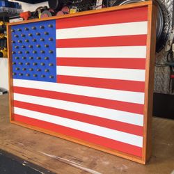 Hand Painted Flag