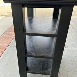 Black End Table