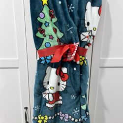 Hello Kitty Christmas Throw