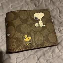 Coach Peanuts Wallet