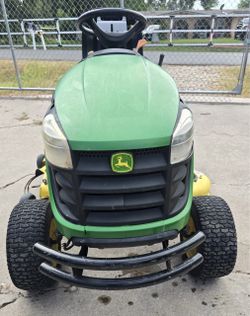 *2017 JOHN DEERE D160  *48 inch deck blade.  *Good condition  *Only need seat cushion!  *Missing plastic chute cover for the deck!  Everything works S