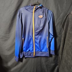 Lotto Jacket Hooded Blue Men’s  Italian Design Medium 