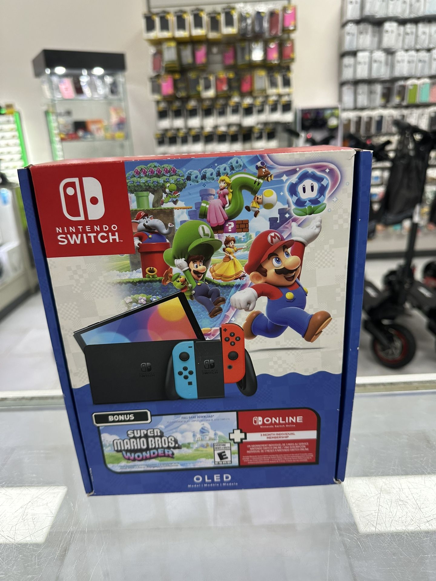 Nintendo Switch OLED Mario Bundle! Finance For $50 Down Payment!!