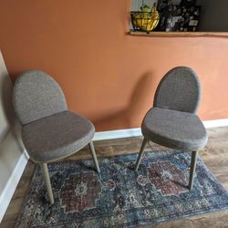 Gray chairs