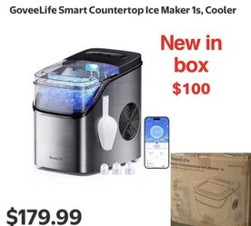 New in box GoveeLife Smart Countertop Ice Maker 1s, Cooler 3 size ice make $100 firm cash only pick up east Palmdale