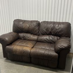 Free Delivery- Recliner Loveseat