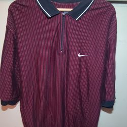 Vintage nike polo shirt XL