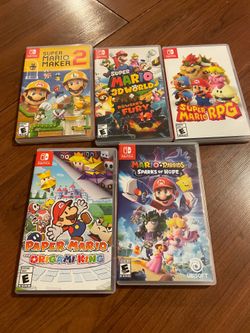 Mario Nintendo switch games