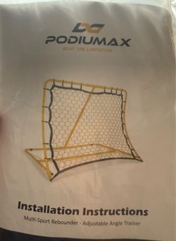Podiumax Soccer Rebounder