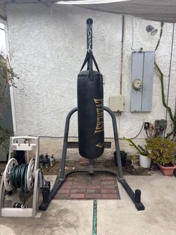 Punching bag with stand