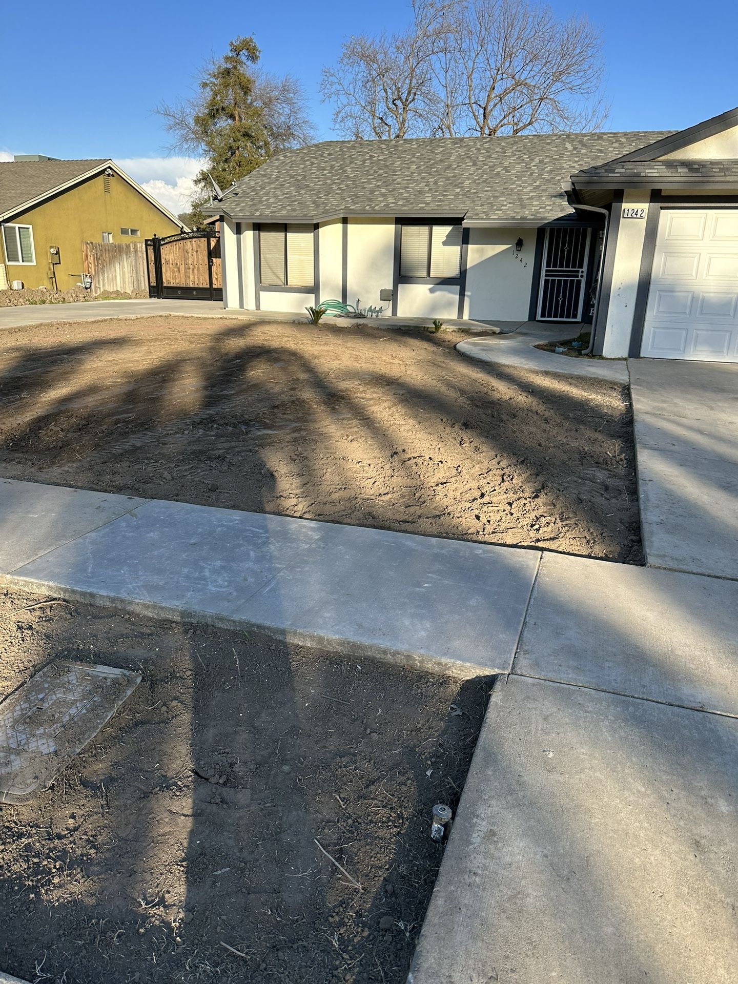 Trash Concrete Dirt Bobcat