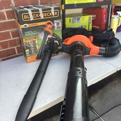 Black And Decker Corded 3 In 1 Vacpack 12amp Blower 