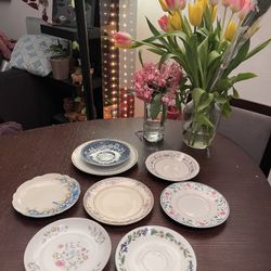 Tea Plates All Different 