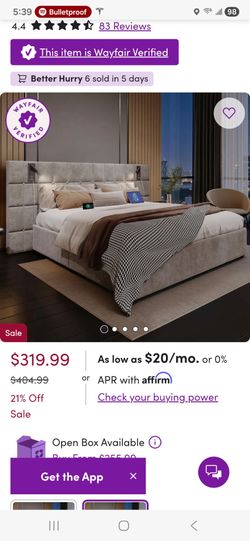 King bed