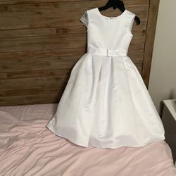 Communion Dress And Vail