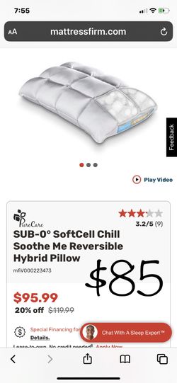 Brand new Pure Care Sub 0 Chill Zillow. Still in plastic package. Have 2, downsized to Queen from King. No room. Great deal!