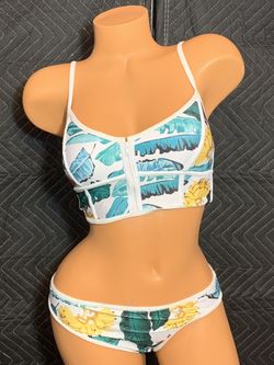 New Floral Tankini Bikini Set
