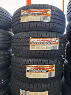 ✅📲205/50/16 vendo set de llantas nuevas Arroyo