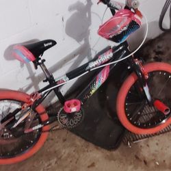 Girl's toddler bike