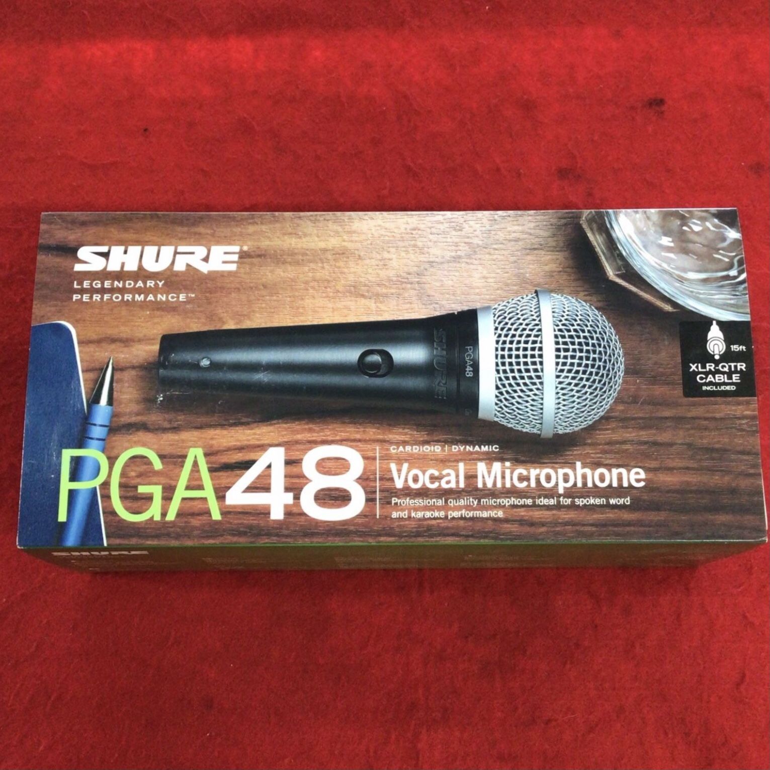 Shure PG ALTA PGA48-QTR Cardioid Dynamic Vocal Mic Microphone w/ XLR-QTR Cable π΅ π³ π΅ Cash and Card Accepted