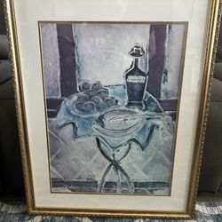 Three Framed With Glass Pictures .  All Three For $30.   