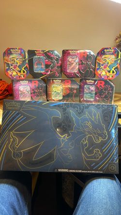 Charizard UPC - Team Rocket Returns Tin Set - Charizard Tins