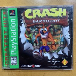 Crash Bandicoot Sony PlayStation Video Game