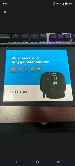 Wrist. ELectronic. Sphygmomanometer.