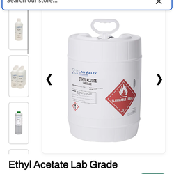 Ethyl acetate 5 gallon