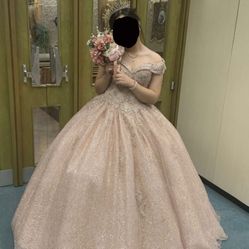 QUINCE DRESS CRINOLINA INCLUDED