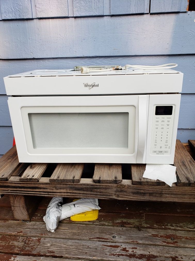 Whirlpool 1000 watt microwave