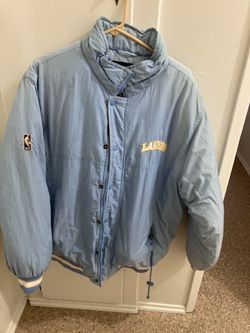 VTG Minneapolis lakers reebok Hardwood Classic Puffer Men Jacket/detachable Hoodie  