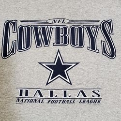 Vintage 1998 Lee Sport Nutmeg NFL Dallas Cowboys Graphic Print T-Shirt Men's M
