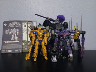 6 Transformers Figures lot
