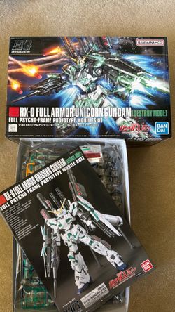 HG RX-0 Full Armor Unicorn Gundam 1/144 model kit