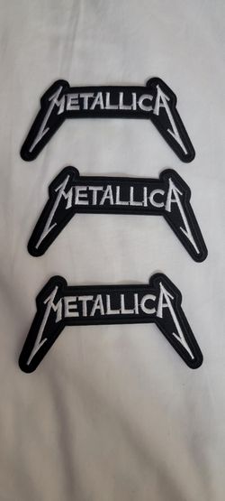 Metallica Iron On Patches
