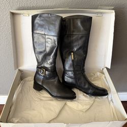 Banana Republic Black Knee Boots Size 9.5 Womens