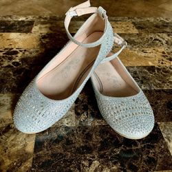 Olive & Edie Shimmer Flats - Girls Size 3Y