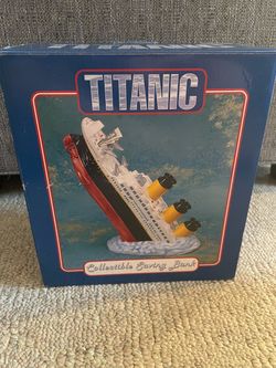 1998 Enesco Titanic Collectible Savings Bank
