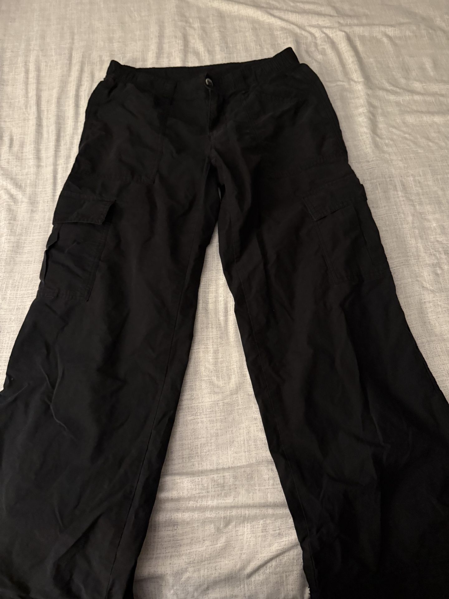 Old Navy-Wide Leg Full Length Camo Type Pants Small