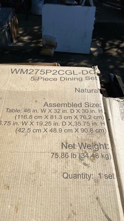5 Piece Dining Set