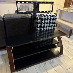 Whalen XL33E Payton 3-in-1 Flat Panel TV Stand - Brown Cherry pick up only