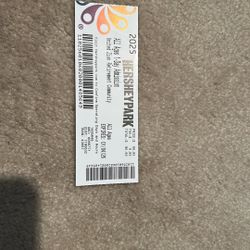 One Day Admission To Hershey Park. Any Day In 2025