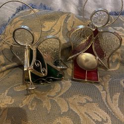 Angel Votive Candle Holders, heavy weight, both for $6.00! *original price: $12.00each