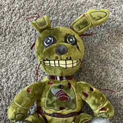 Springtrap plush from Hex