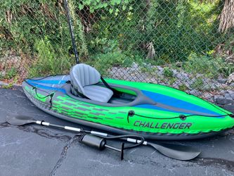 Intex challenger K1 inflatable kayak