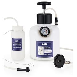 Orion Motor Tech Pressure Bleeder, 2.5L Pressure Brake Bleeder Set with 49.5mm Adapter, 2.6qt Manual Power Brake Bleeder with 500mL Brake Bleeder Bott